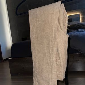 Gap Khaki Linen pants